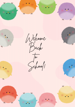 Welcome Back -  September 2026